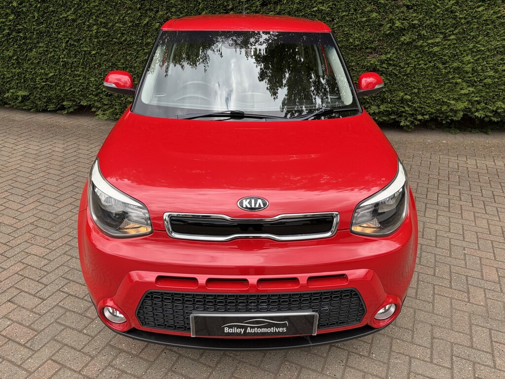 Kia Soul 1.6 Crdi Connect Plus Red #6