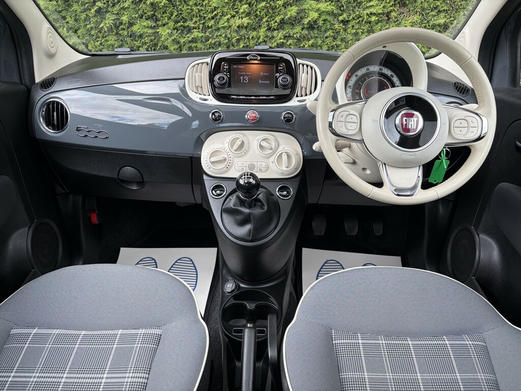 Fiat 500 1.2 500 E6b 1.2 69Hp Lounge YC18WGJ Grey #2
