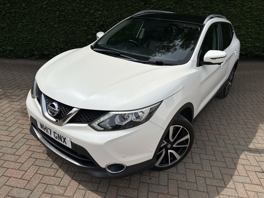 Nissan Qashqai 1.5 Dci Tekna MH17GNX White #3