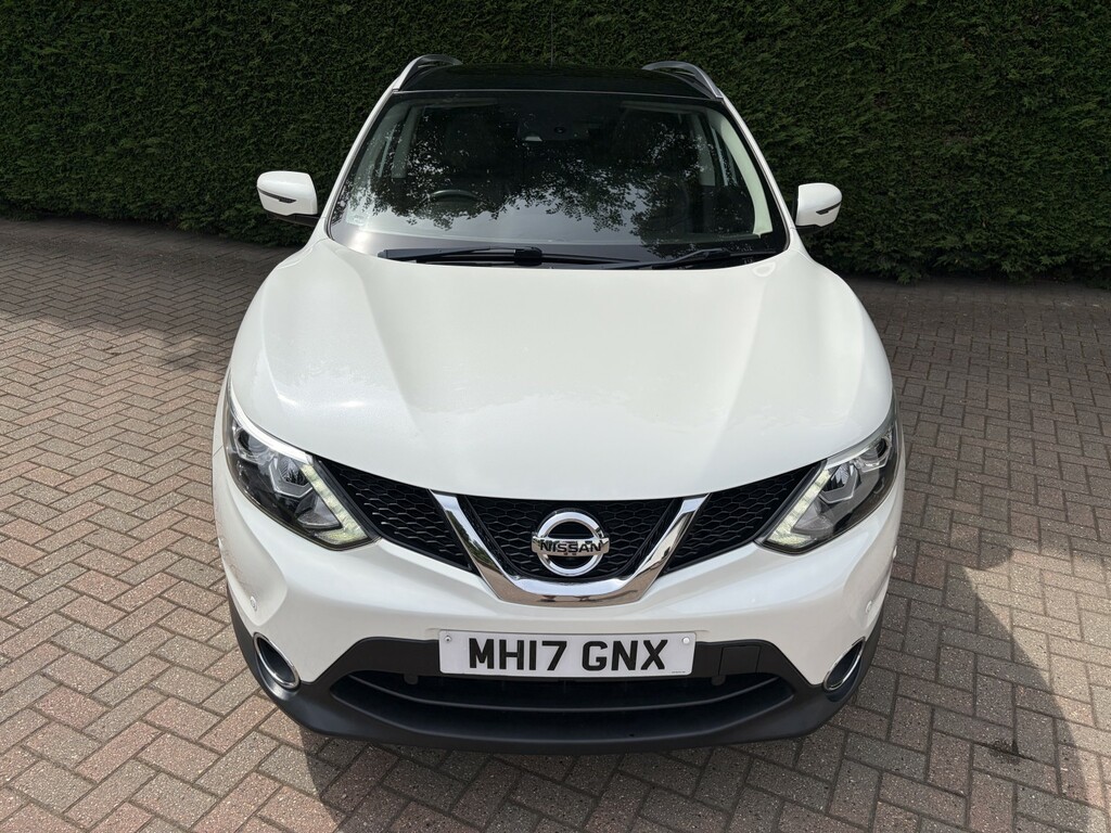 Nissan Qashqai 1.5 Dci Tekna MH17GNX White #6
