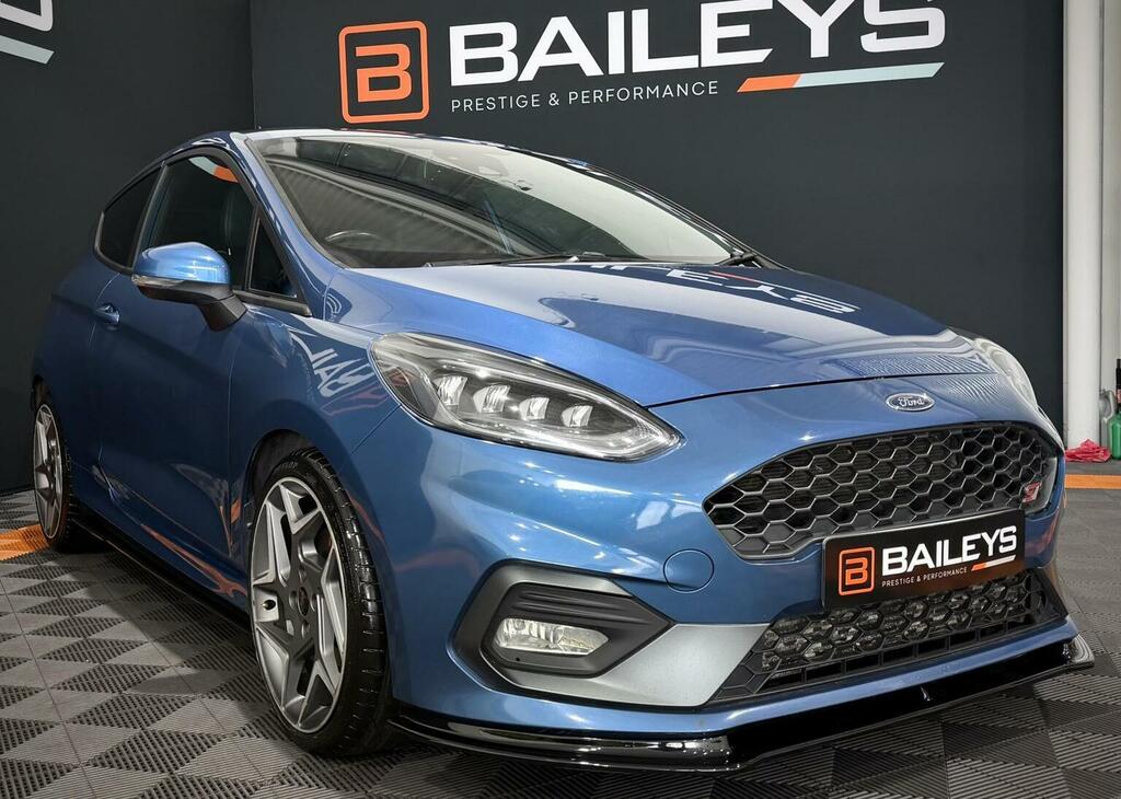Ford Fiesta 1.5T Ecoboost St-3 Euro 6 201868 SY68NFG Blue #5
