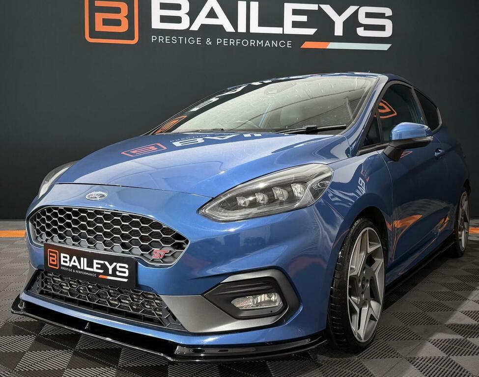 Ford Fiesta 1.5T Ecoboost St-3 Euro 6 201868 SY68NFG Blue #4