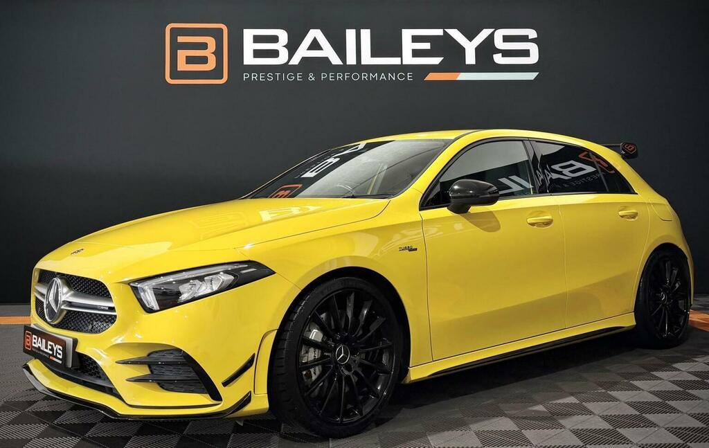 Mercedes-Benz A Class 2.0 A35 Amg Spds Dct 4Matic Euro 6 Ss 2019 Yellow