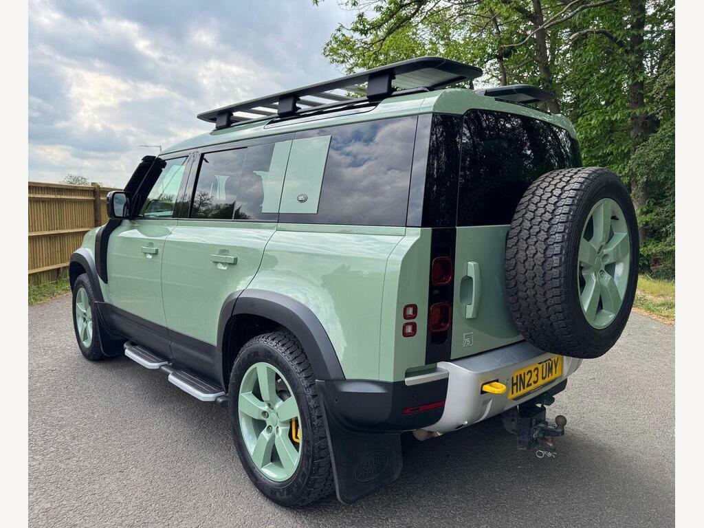 Land Rover Defender 110 3.0 D300 Mhev 75Th Limited Edition Suv HN23UMY Green #2