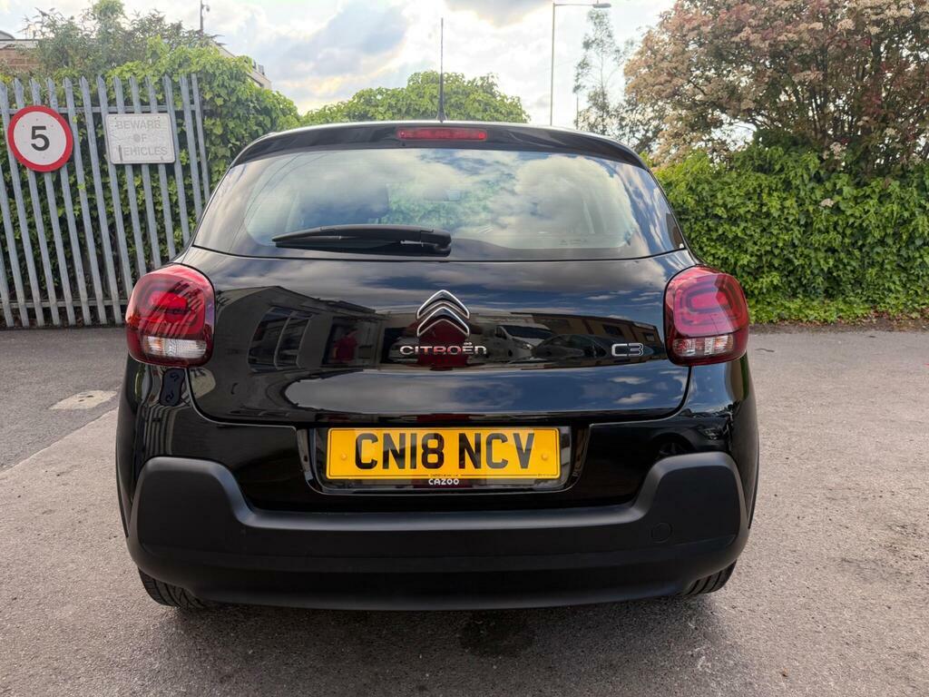 Citroen C3 1.2 Puretech Feel Euro 6 CN18NCV Black #5