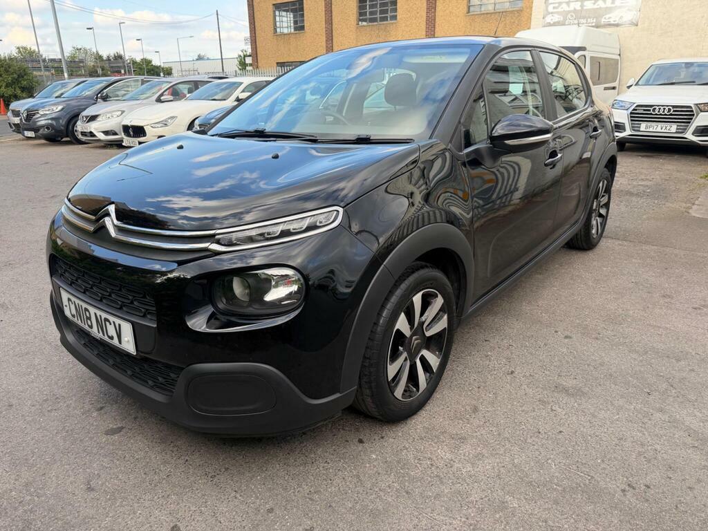 Citroen C3 1.2 Puretech Feel Euro 6 CN18NCV Black #3