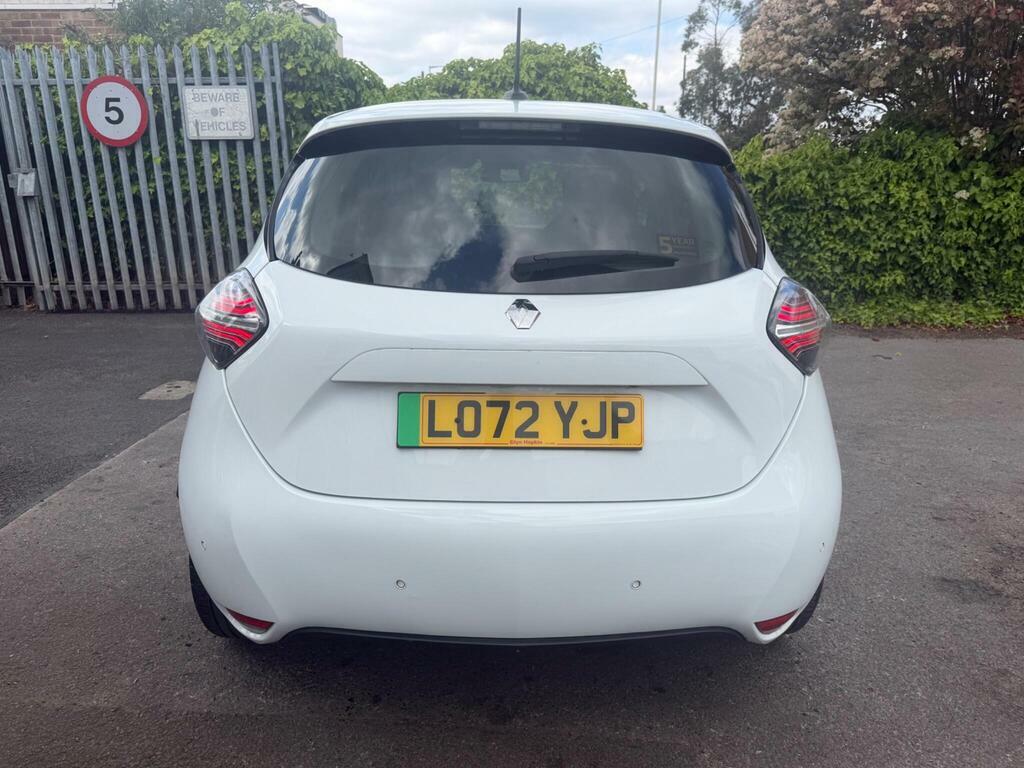 Renault Zoe R135 Ev50 52Kwh Gt Line L072YJP White #5