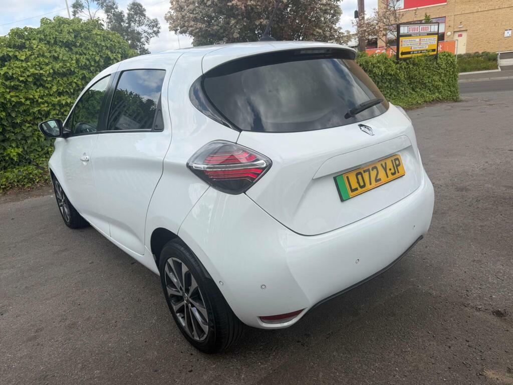 Renault Zoe R135 Ev50 52Kwh Gt Line L072YJP White #4