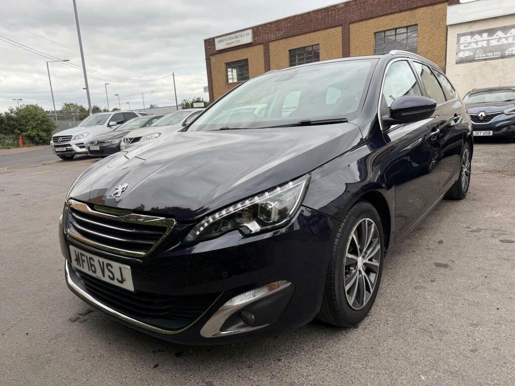 Peugeot 308 SW 1.6 Bluehdi Allure Euro 6 S S WF16VSJ Blue #3