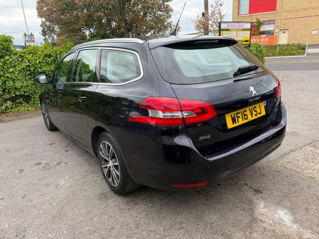 Peugeot 308 SW 1.6 Bluehdi Allure Euro 6 S S WF16VSJ Blue #4