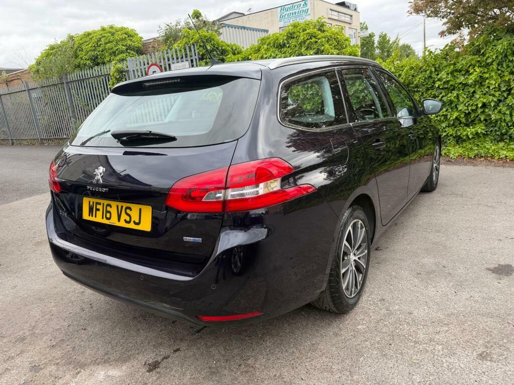 Peugeot 308 SW 1.6 Bluehdi Allure Euro 6 S S WF16VSJ Blue #6