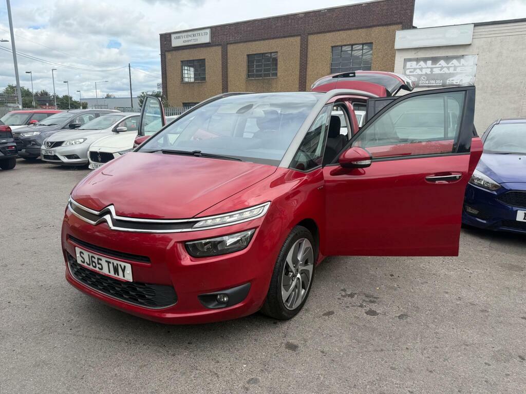 Citroen Grand C4 Picasso Mpv 1.6 Bluehdi Exclusive Euro 6 Ss 2015 Red #38