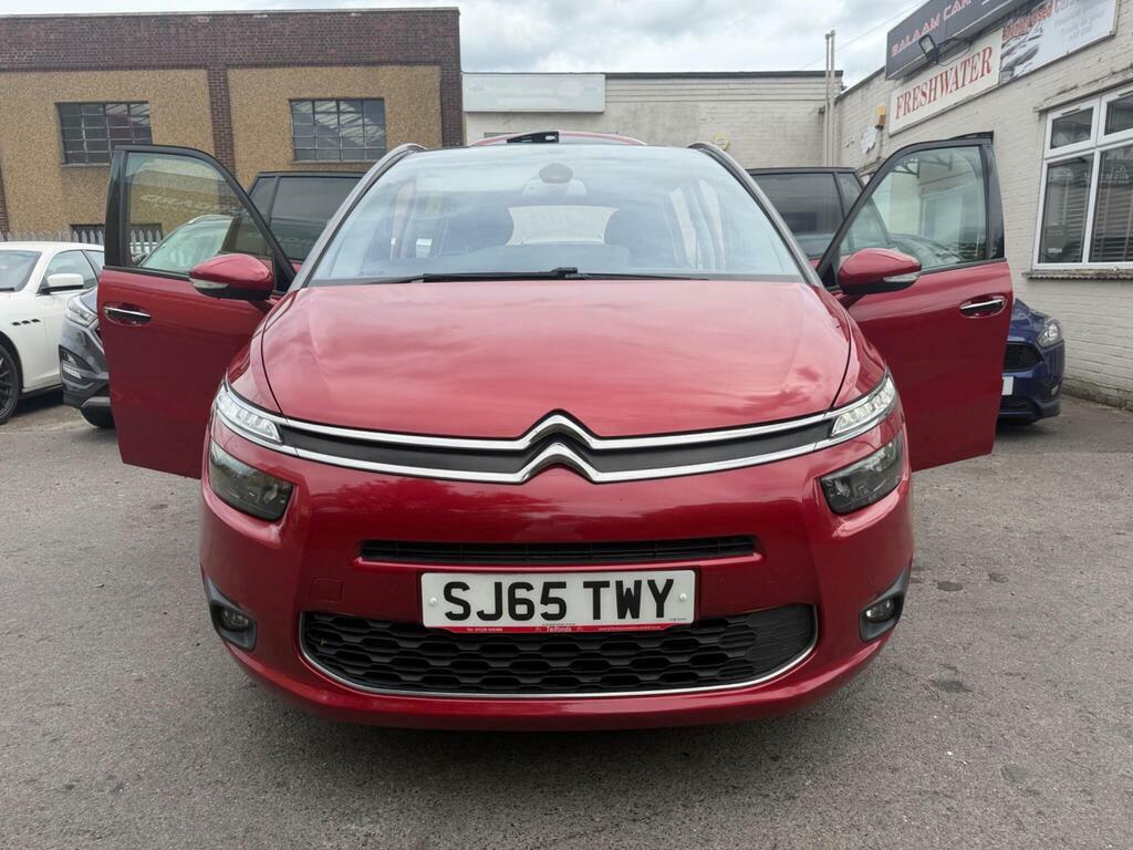 Citroen Grand C4 Picasso 2.0 Bluehdi Exclusive Eat6 Euro 6 S S Red #2