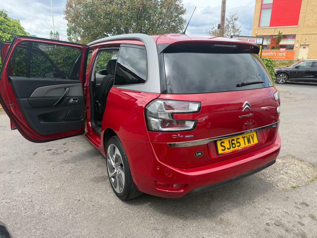 Citroen Grand C4 Picasso Mpv 1.6 Bluehdi Exclusive Euro 6 Ss 2015 Red #34