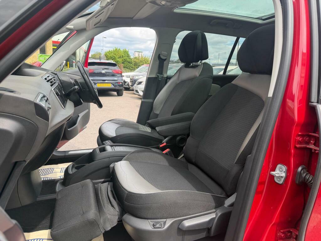 Citroen Grand C4 Picasso Mpv 1.6 Bluehdi Exclusive Euro 6 Ss 2015 Red #28
