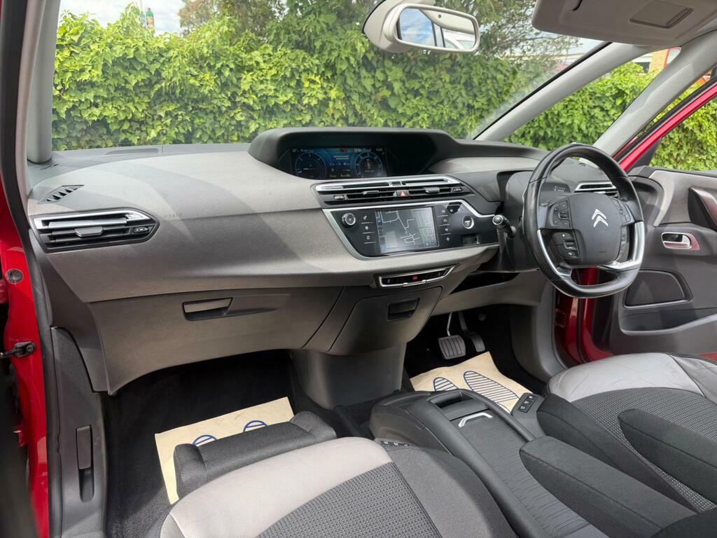 Citroen Grand C4 Picasso Mpv 1.6 Bluehdi Exclusive Euro 6 Ss 2015 Red #25