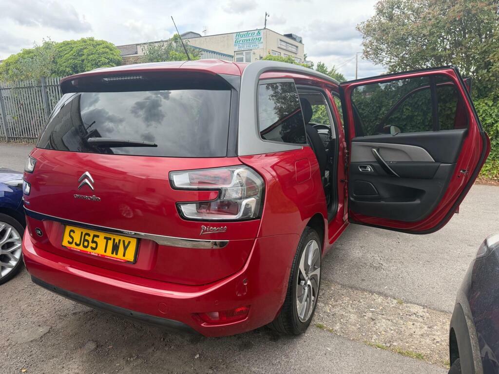 Citroen Grand C4 Picasso Mpv 1.6 Bluehdi Exclusive Euro 6 Ss 2015 Red #36