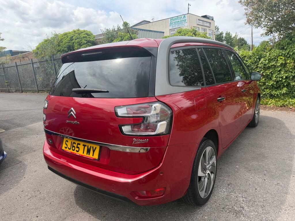 Citroen Grand C4 Picasso 2.0 Bluehdi Exclusive Eat6 Euro 6 S S Red #6