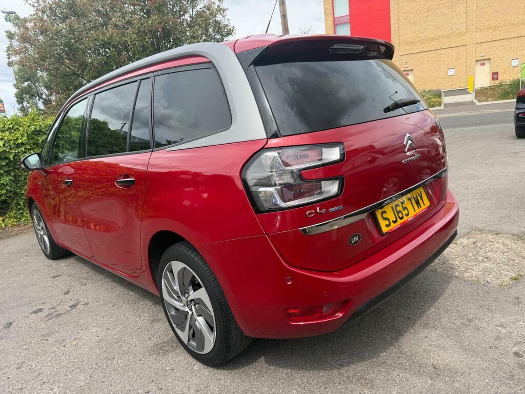 Citroen Grand C4 Picasso 2.0 Bluehdi Exclusive Eat6 Euro 6 S S Red #4