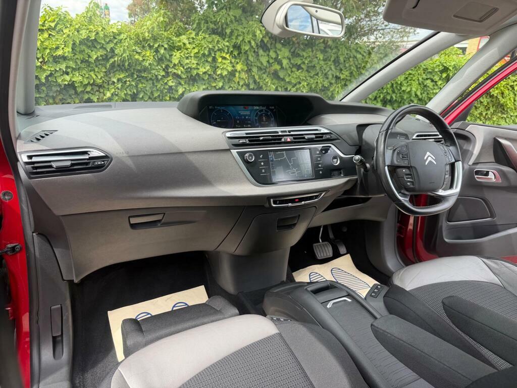 Citroen Grand C4 Picasso Mpv 1.6 Bluehdi Exclusive Euro 6 Ss 2015 Red #23