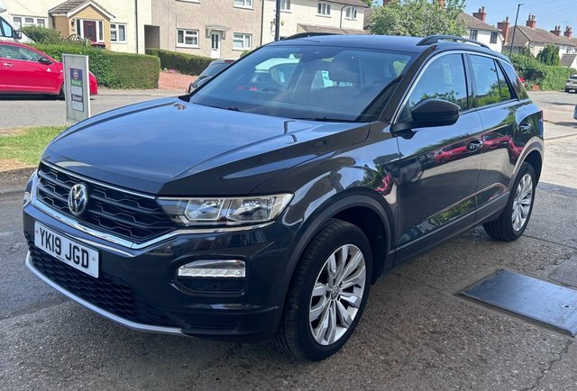Volkswagen T-Roc 1.6 Tdi Se Suv YK19JGD Grey #2