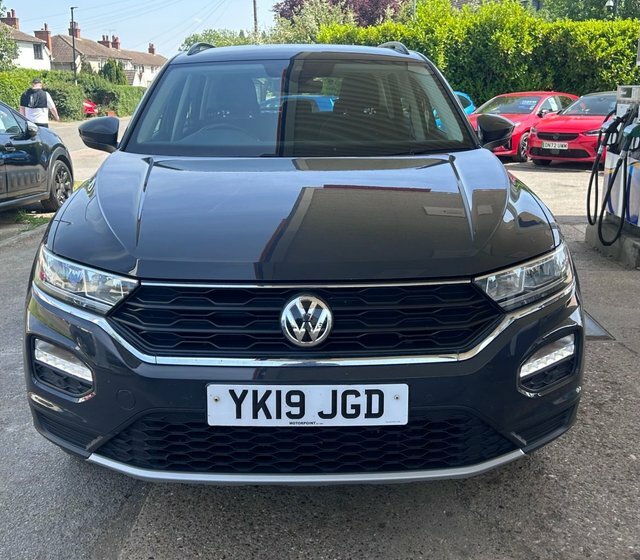 Volkswagen T-Roc 1.6 Tdi Se Suv YK19JGD Grey #3