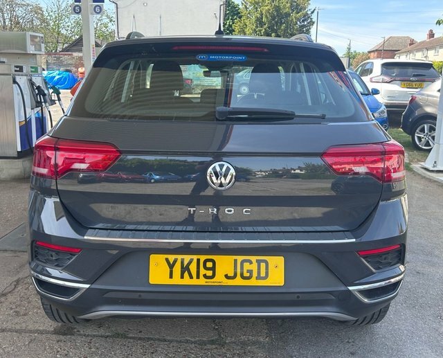 Volkswagen T-Roc 1.6 Tdi Se Suv YK19JGD Grey #6