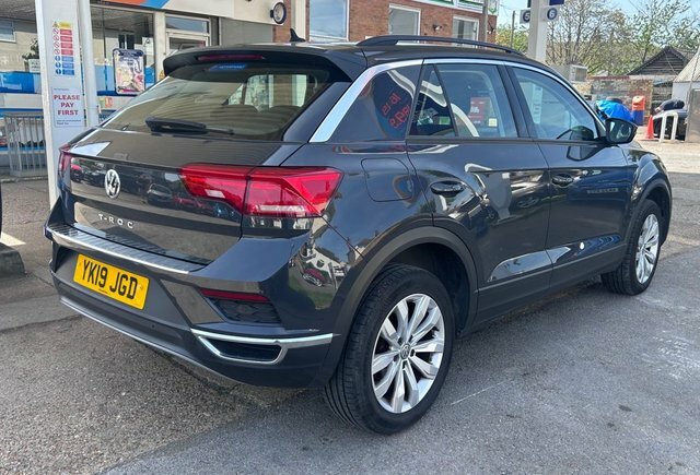 Volkswagen T-Roc 1.6 Tdi Se Suv YK19JGD Grey #5