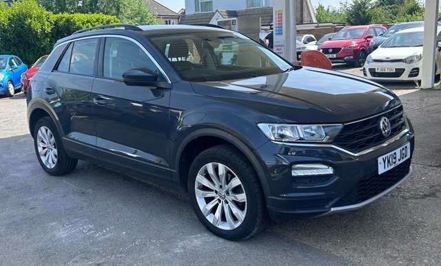 Volkswagen T-Roc 1.6 Tdi Se Suv YK19JGD Grey #4
