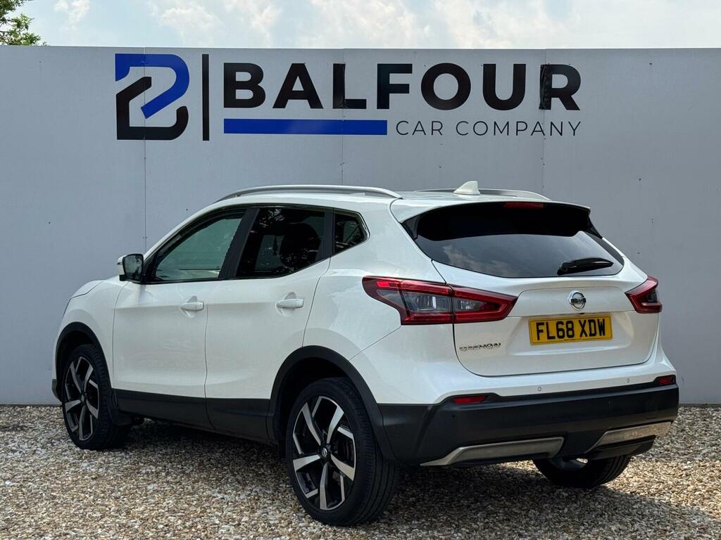 Nissan Qashqai 1.5 Dci Tekna Euro 6 Ss FL68XDW White #4
