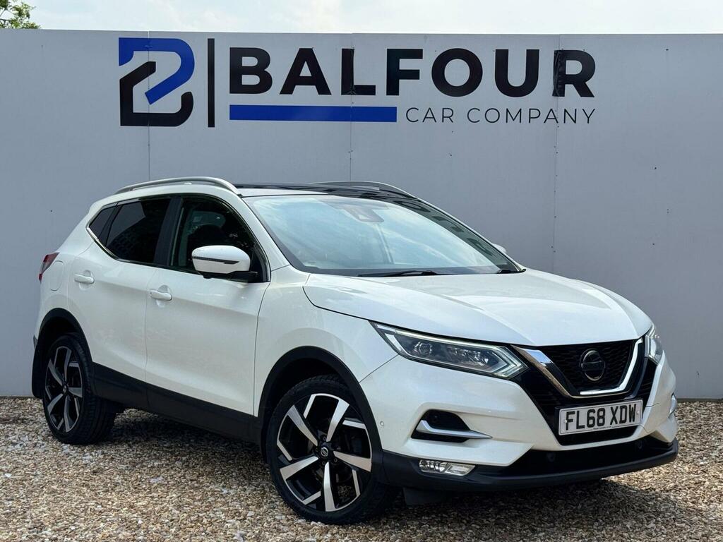 Nissan Qashqai 1.5 Dci Tekna Euro 6 Ss FL68XDW White #5