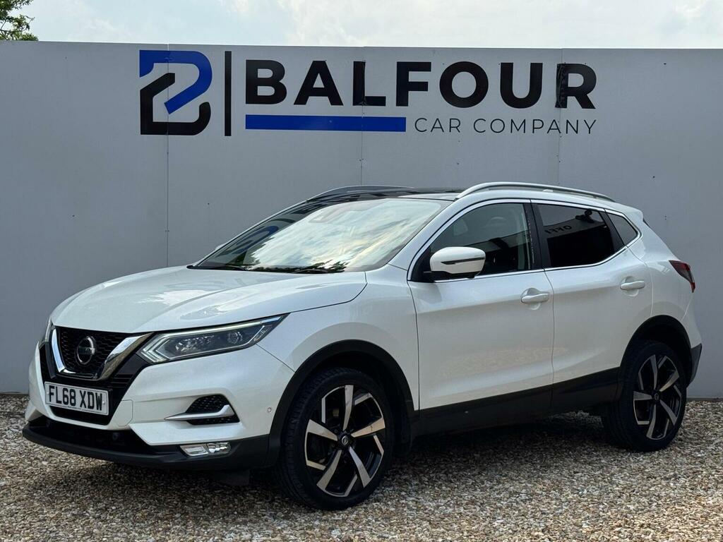 Nissan Qashqai 1.5 Dci Tekna Euro 6 Ss FL68XDW White #3
