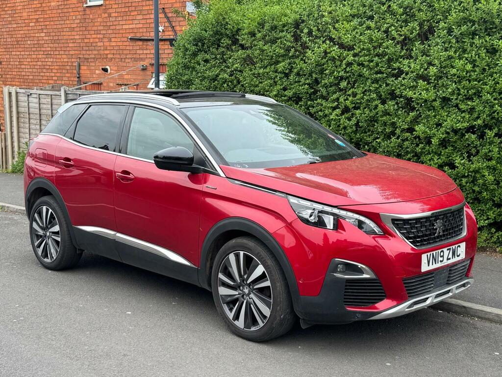 Peugeot 3008 1.2 Puretech Gt Line Euro 6 Ss Red