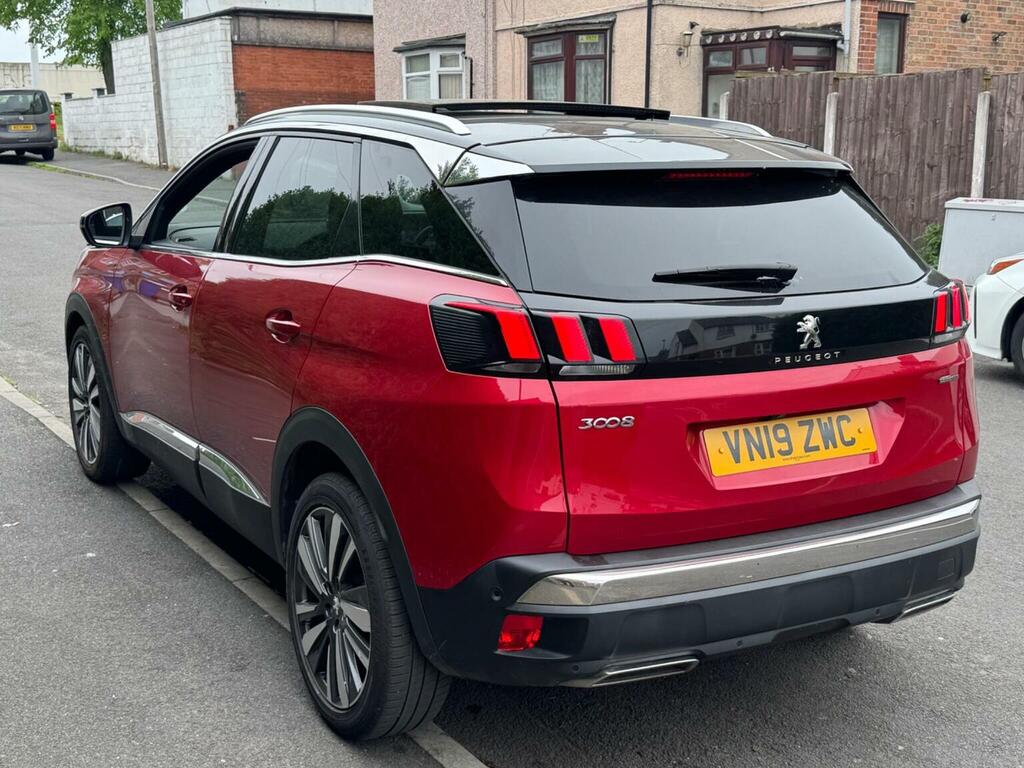 Peugeot 3008 1.2 Puretech Gt Line Euro 6 Ss VN19ZWC Red #3