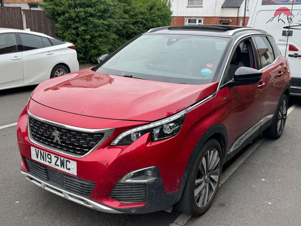 Peugeot 3008 1.2 Puretech Gt Line Euro 6 Ss VN19ZWC Red #4