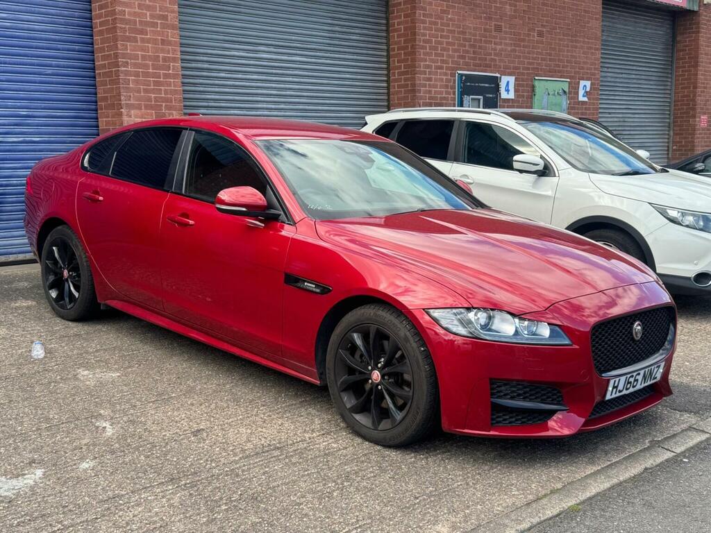 Jaguar XF 2.0D R-sport Euro 6 Ss Red