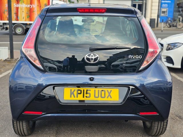 Toyota Aygo 1.0 Vvt-i X-pression X-wave X KP15UOX Blue #6