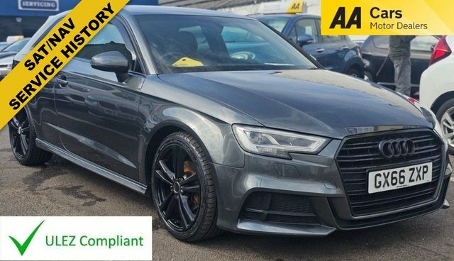 Audi A3 1.4 Tfsi Cod S Line Hatchback Eu GX66ZXP Grey
