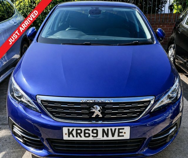 Peugeot 308 1.2 Puretech Gpf Allure Hatchback Pe Blue
