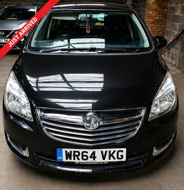Vauxhall Meriva 1.4I Tech Line Mpv Euro 6 100 P Black