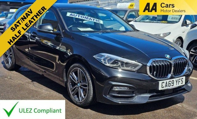 BMW 1 Series 1.5 118I Sport Hatchback Dct Black
