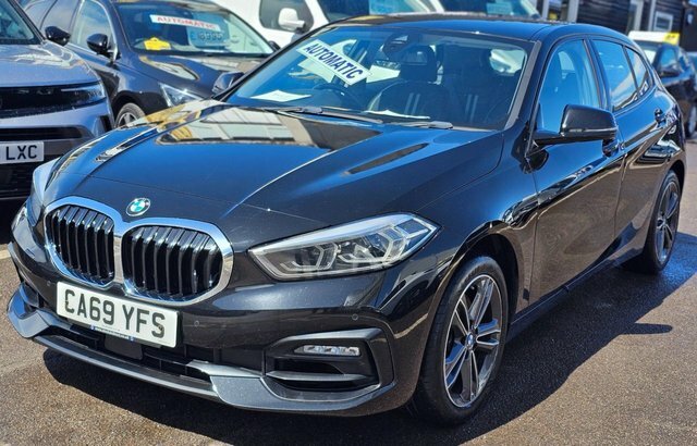 BMW 1 Series 1.5 118I Sport Hatchback Dct CA69YFS Black #3