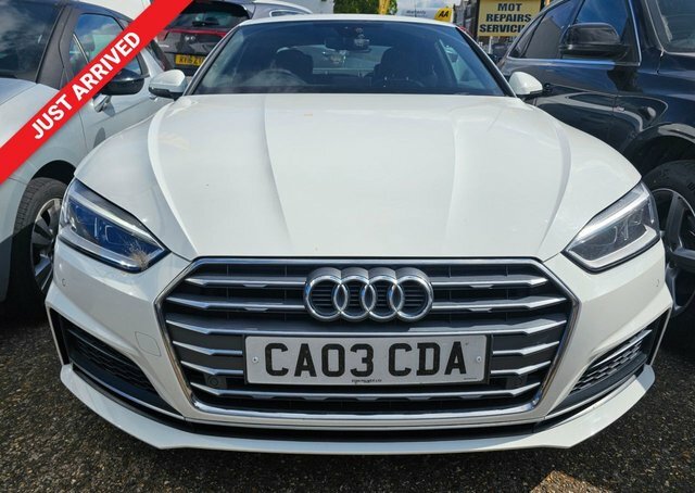 Audi A5 1.4 Tfsi S Line Coupe S Troni White