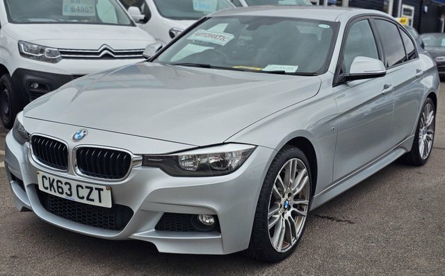 BMW 3 Series 2.0 320I M Sport Saloon CK63CZT Silver #3