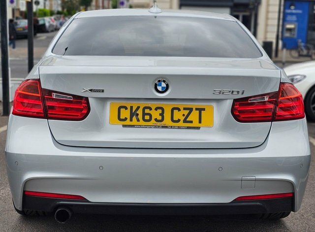 BMW 3 Series 2.0 320I M Sport Saloon CK63CZT Silver #6