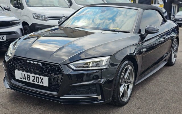 Audi A5 2.0 Tfsi S Line Convertible S JAB20X Black #5