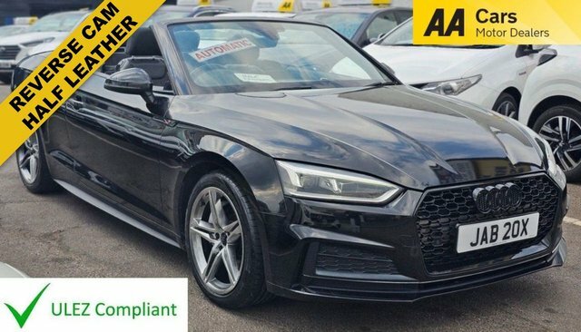 Audi A5 2.0 Tfsi S Line Convertible S Black