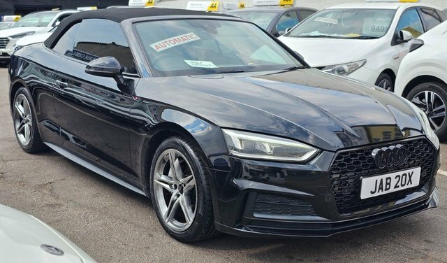 Audi A5 2.0 Tfsi S Line Convertible S JAB20X Black #2