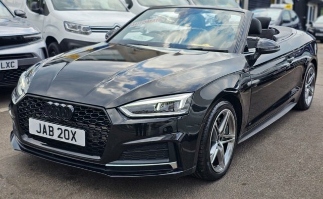 Audi A5 2.0 Tfsi S Line Convertible S JAB20X Black #4
