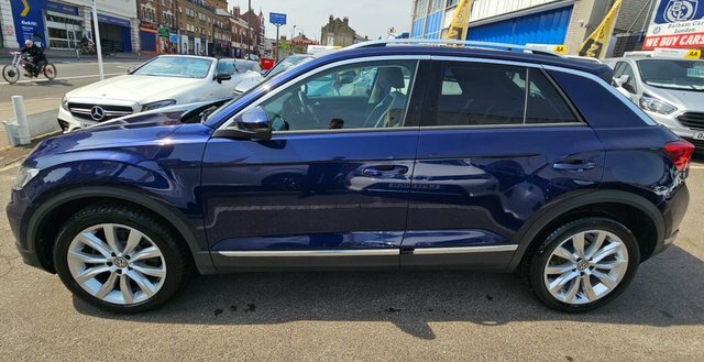 Volkswagen T-Roc 1.5 Tsi Evo Sel Suv Euro 6 Ss WA18UVV Blue #4